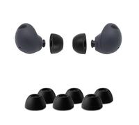 COMPLY Tapones para los oídos de Espuma Premium compatibles con Samsung Galaxy Buds2 Pro, Talla M, Nueva versión 2025 con Herramienta de Limpieza, Color Negro, 3 Pares, Fabricados en Estados Unidos