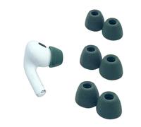 Comply Tapones para los oídos TrueGrip para Airpods Pro Gen 1 y 2, Pino, Varios tamaños, 3 Pares