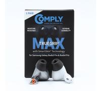 Comply TrueGrip MAX - Almohadillas de repuesto de espuma viscoelástica | 1 par, para Samsung Galaxy Buds4 Pro y Buds3 Pro, comodidad duradera, ajuste seguro, aislamiento de ruido