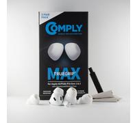 Comply TrueGrip MAX | Tapones de Repuesto Premium de Espuma con Memoria para Apple AirPods Pro (1 y 2 generación) | Tecnología SmartSkin™ | Blanco, tamaño S, 1 par.