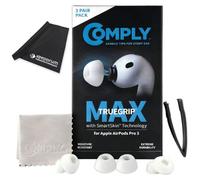 Comply TrueGrip Max - Tapones para los oídos Pods Pro 3 (talla S, con gamuza Keepdrum), color blanco