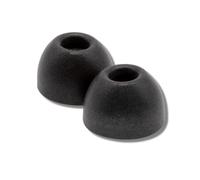 Comply TW-170-A - Almohadillas de repuesto de espuma viscoelástica para Bowers & Wilkins, Jabra, SteelSeries, TOZO, Soundcore | Máxima comodidad, ajuste seguro, aislamiento de ruido superior | Negro