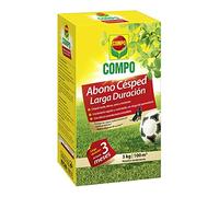 Compo Abono para césped Grandes jardines (3 kg, Máx. área de aplicación: 100 m²)
