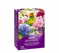 Compo Abono Hortensias 750 g - Fertilizante para Hortensias y Azaleas - Abono CE NPK (Mg-S) 14-7-17 (2-22,5) - 750 g - Compo