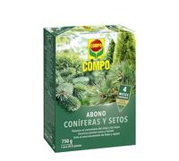 COMPO Antiamarronamiento de coníferas de larga duración, Para todo tipo de coníferas y plantas de hoja perenne, 6 meses de duración, 750 g