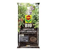 COMPO Bio - Sustrato para plantas aromáticas, para plantas en maceta o en pleno suelo, permitido en agricultura biológica, con guano, saco de 20 l