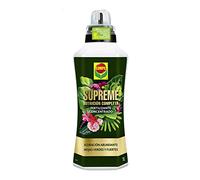COMPO Fertilizante concentrado Supreme Nutrición completa, 1L | Fertilizante concentrado para todo tipo de plantas con doble rendimiento, ideal para orquídeas y sensibles