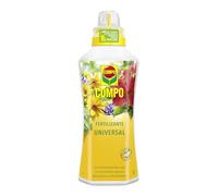 COMPO Fertilizante Líquido Universal, Nutrientes y extra magnesio, 1 L | Para plantas ornamentales de interior y terraza, promueve crecimiento saludable, dosificador práctico incluido