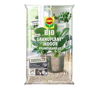 COMPO Gránulos orgánicos para Plantas de Interior - 100% Natural de Piedra pómez - Grano de 2 - 5 mm - 6 L