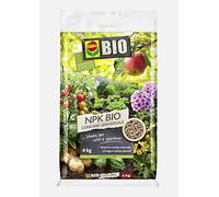 COMPO NPK Bio - Abono universal para plantas de huerto y jardín, en maceta y tierra, 4 kg