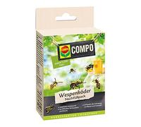 COMPO Recarga de cebo para avispas, 2 x 125 ml, efecto 6 semanas | Ingrediente natural adecuado para todas las trampas para avispas Compo hasta 6 semanas de efecto, fácil aplicación