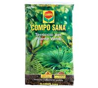 Compo Sana Sustrato Para Plantas Verdes De Calidad 10 L Palma Ficus