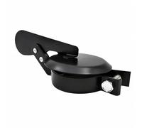 Componente de de Motor Tapa de Tubo de Cubierta de Salida de Motor Capuchón Protector Sombrerete Deflector en Metal con Brazo Abatible y Placa, 103MM