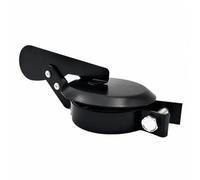 Componente de de Motor Tapa de Tubo de Cubierta de Salida de Motor Capuchón Protector Sombrerete Deflector en Metal con Brazo Abatible y Placa, 120MM