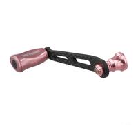 Componente de mango hecho de carbono para DAIWA para FUEGO para carretes de pesca SALAMANDURA PROREX utilizados en reacondicionamiento (rosa)