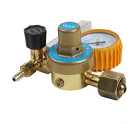 Componente de soldadura para reductor de presión de argón Para YQAr-731L con medidor de flujo y manómetro, utilizado con cilindros de gas de argón