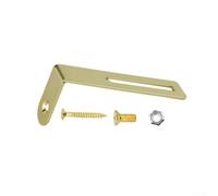 Componente de soporte de metal fiable atornillado de seguridad con cierres esenciales para The Legendary For Les Paul & # 8217s Build (dorado)