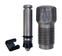 Componente hidráulico del cuerpo de la bomba de aceite del gato para 2 toneladas y 2,5 toneladas de piso horizontal Jacks Material de acero con 16 rosca Tipo de copa 18 Variantes de tipo copa de rosca