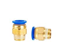 Componente neumático, tubo de aire de PC azul, junta rápida, rosca de PC8-02, inserción recta, 4mm/10/12/16-03, 2 uds.(Bluepc12-04)