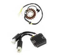 Componente Piezas De Repuesto Del Rectificador Regulador La Bobina Estator Magnético Metal Motocicleta 31120-MFA-D01 Para CBF1000 2006-2010