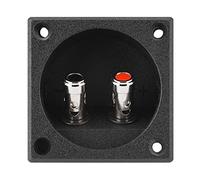 Componentes Acústicos Negros con Resorte de Compresión, Fácil Instalación, con 2 Orificios de Montaje, Conector, para Aplicaciones de Bricolaje