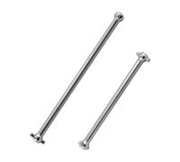 Componentes Auto RC Compatible con ARRMA para Typhon 6S AR310472 AR310470 1/8 RC, Piezas De Actualización De Coche, Transmisión Media, Hueso De Perro, Actualización De Metal(Silver)