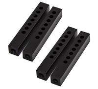 Componentes Auto RC Compatible con Axial para SCX10 90046 AXI03007 para Traxxas para TRX4 para TRX6 1/10 RC Piezas De Coche 4 Uds Poste De Soporte De Montaje De Parachoques De Metal