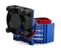 Componentes Auto RC Compatible con D361 3650 3660 3670 Motor 540 RC Coche Piezas Upgrade Ventilador Refrigeración Motor Radiador Material Especial(Blue)