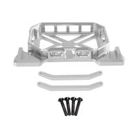 Componentes Auto RC Compatible con MJX para Hyper GO H12Y 1/12 RC Piezas De Actualización De Coche Grupo De Luz Modificada Portaequipajes Accesorios Exteriores De Aleación De Aluminio(Silver)