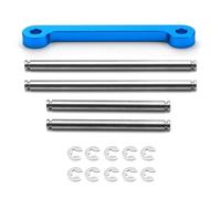 Componentes Auto RC Compatible con Tamiya para GF01 WR02 WR GF G6 1/10 RC Piezas De Coche Puente De Soporte De Aleación De Aluminio Eje De Brazo A De Acero Inoxidable 54695