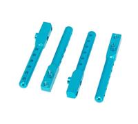 Componentes Auto RC Compatible con Tamiya para TT-01 1/10, Piezas De Mejora Coche Control Remoto, Accesorios Modificación, 4 Uds., Soporte Poste Cuerpo Metal