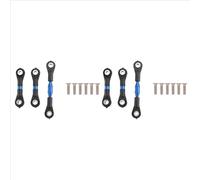 Componentes Auto RC Compatible con Tamiya para TT-01 para TT01 1/10 RC Actualización De Coche Piezas A63T-6Pcs Varilla De Dirección De Metal Enlace Varilla De Amarre