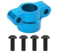 Componentes Auto RC Compatible con Tamiya para TT02 para TT02B 1/10 RC Piezas De Actualización De Coche Tapa De Cubierta De Eje De Transmisión Central De Aluminio Montaje Fijo 1 Juego(Blue)