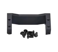 Componentes Auto RC Compatible con Tamiya para TT02 TT 02 1/10 RC Crawler Piezas De Mejora Soporte De Base De Montaje Servo De Aluminio 54977(Black)
