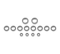 Componentes Auto RC Compatible con Tamiya T3-01 1/8 Control Remoto Dancing Rider Cars Mejoras Piezas Accesorios 14 Uds Kit De Rodamiento De Bolas Sellado