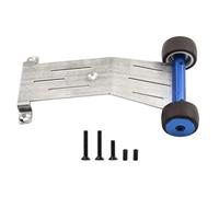Componentes Auto RC Compatible con Traxxas para Mini para Slash 4X4 108164-1 RC Piezas De Actualización De Coche Accesorios De Repuesto Barra De Metal Wheelie(Blue)