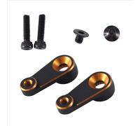 Componentes Auto RC Compatible con Traxxas para TRX-4M 1/18 Coche Trepador De Control Remoto Actualizaciones Piezas Modificación Repuesto 2 Uds Metal 25T Servo Brazo Cuerno 9740