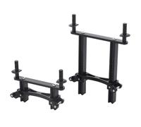 Componentes Auto RC Compatible con Traxxas para Trx4 1/10 RC Actualización De Coche Piezas De Repuesto Accesorios De Repuesto Aleación De Aluminio Stealth Shell Mount(Black)