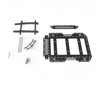 Componentes Auto RC Compatible con TRAXXAS para TRX4M 1/18 Coche Trepador De Control Remoto Piezas Mejora Accesorios Portaequipajes Metal Riel Fijación