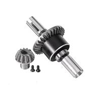 Componentes Auto RC Compatible con WLtoys 12423 12427 12428 12429 para Feiyue 1/12 RC Piezas De Mejora Coche Cubierta Carcasa Diferencial Frontal Metal