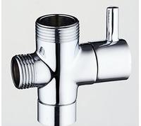 Componentes de ducha: Diversor para ducha universal de latón