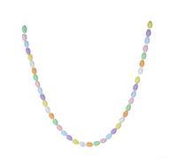 Componentes de espuma para huevos de Pascua, paquete de 24 para hacer coronas, huevos decorativos ligeros y coloridos de dibujos animados, suministros de manualidades para primavera, Pascua, fiesta