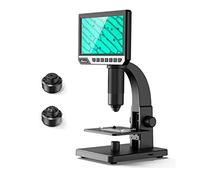 Componentes de microscopios de laboratorio Microscopios biológicos para microscopio digital LCD de 7 '' con lente microbiana 2000X Lupa industrial electrónica USB de 12 MP(2000X)
