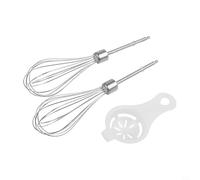 Componentes de repuesto de mezclador de acero inoxidable para electrodomésticos de mano Kenwood que mantienen el ajuste original (A*2)