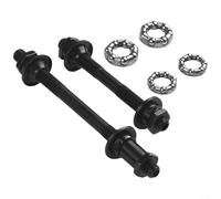 Componentes del eje delantero y trasero de la bicicleta hechos de acero para la asamblea del cubo con soporte del marco del talón de 3/40.6 cm y 1/10.2 cm