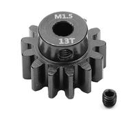 Componentes Mejoras RC Para Traxxas Para Arrma Para Losi 1/8 1/10 Acero 5 Mm M1.5 Metal Piñón Motor Engranaje RC Accesorios Motor Coche(13T)