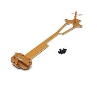 Componentes Mejoras RC Para WLtoys 124016-17-18-19 Para RIaarIo 1/12 Mejora Metal Segunda Planta Carrocería Columna Accesorios Para Coche Con Control Remoto(Yellow)