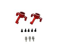 Componentes Mejoras RC Para WLtoys 244016 Para LOSI Micr-B 1/24 Mejora Metal Copa Dirección Delantera Accesorios Para Coche Control Remoto(Red)