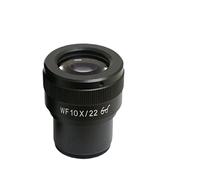 Componentes para microscopios de laboratorio WF10X 22 mm Lente ocular ajustable Campo amplio 30 mm Accesorios para microscopios estéreo metalográficos Oculares (Eyepiece with reticle)