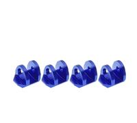 Componentes RC Para Arrma Para Granite Para Grom 1/18 4 Piezas Aleación Aluminio Protector Amortiguador Reforzado Accesorios Reparación Coches RC(Blue)